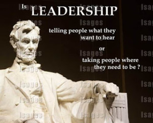 Lincoln leadership